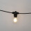 Arnold Festoon String Lights Outdoor 20 Light Garden Fitting - Black 3