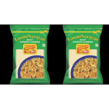 (Pack of 2) Laxminarayan Potato Chiwda (250g) - Savoury Snacks