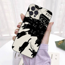 (Style 01, For iphone 11Pro) Cartoon Cats Phone Case For iphone 13/14/15 ProMax