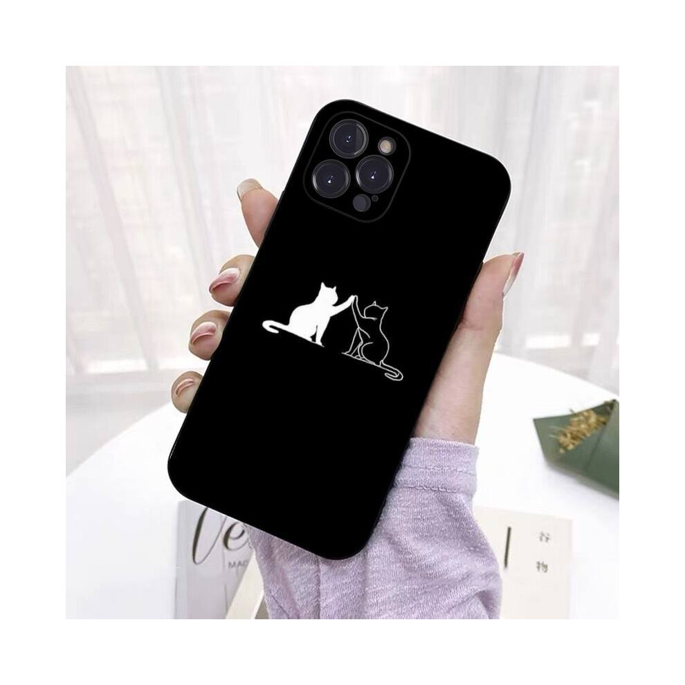 (Style 02, For Iphone 11Promax) Cartoon Cats Phone Case For Iphone 13/14/15 Promax 6262870014240