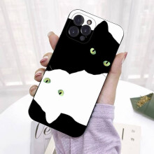 (Style 06, For iphone 11Pro) Cartoon Cats Phone Case For iphone 13/14/15 ProMax