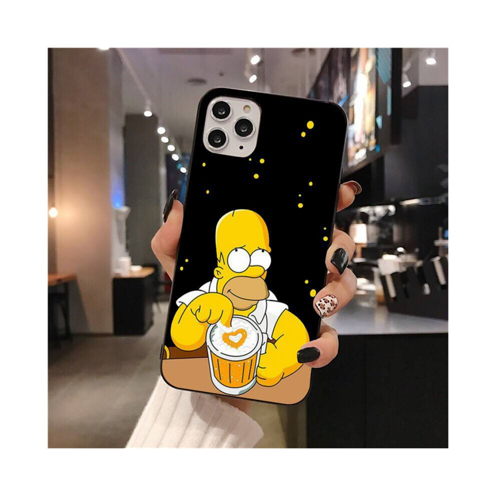 (Style 09, For iphone 15Pro) Simpsons Phone Case For iphone 12/13/14/15 Pro Max