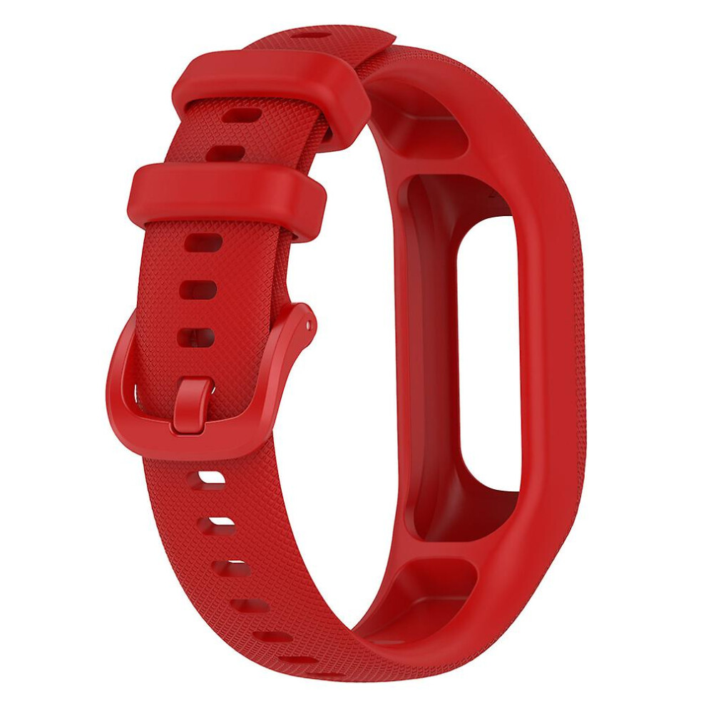 (Red) For Garmin Vivosmart 5 Smart Watch Wrist Strap Wristband Strap Watch Band Belt Red 5356379452656