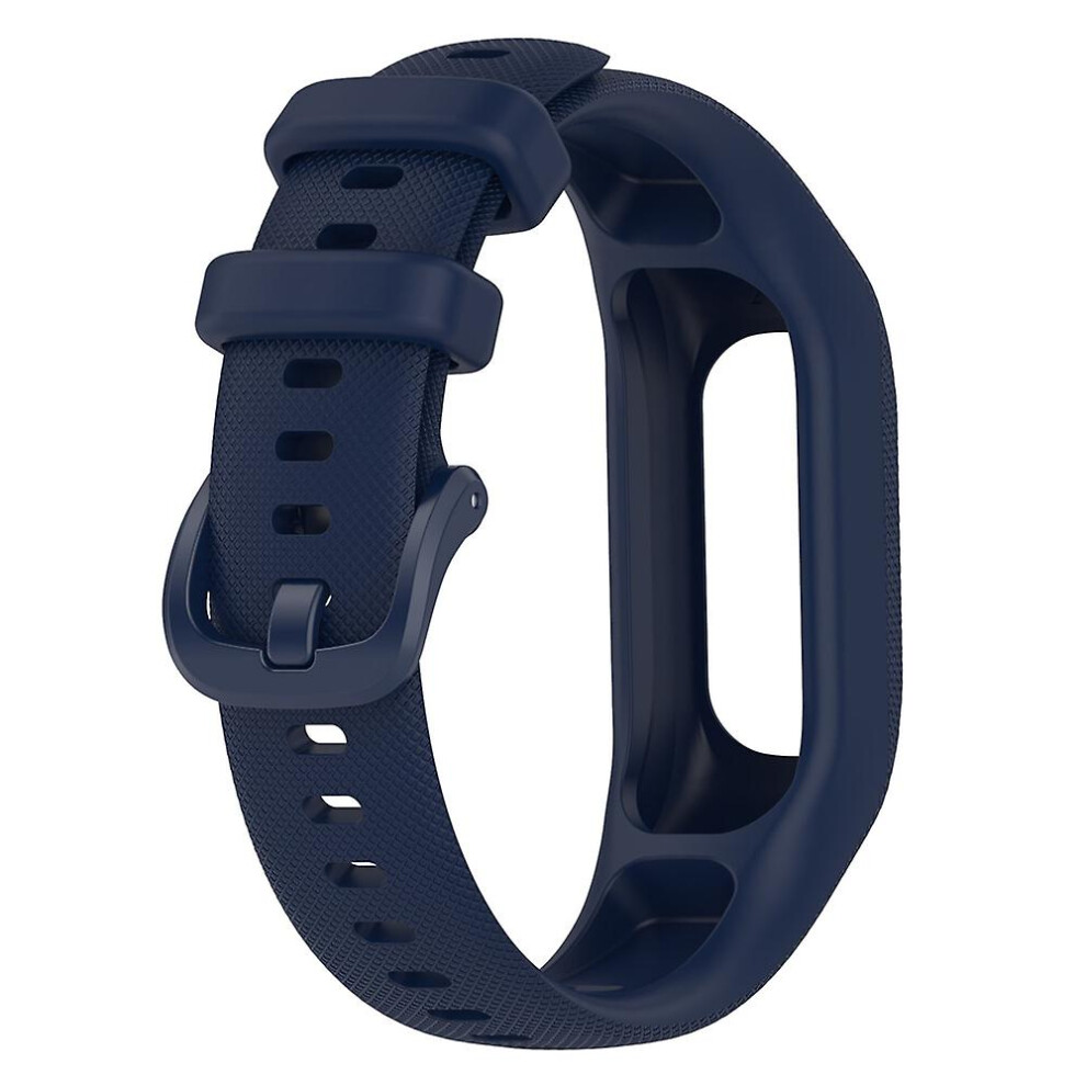 (Midnight ) For Garmin Vivosmart 5 Smart Watch Wrist Strap Wristband Strap Watch Band Belt Blue 5356379452717