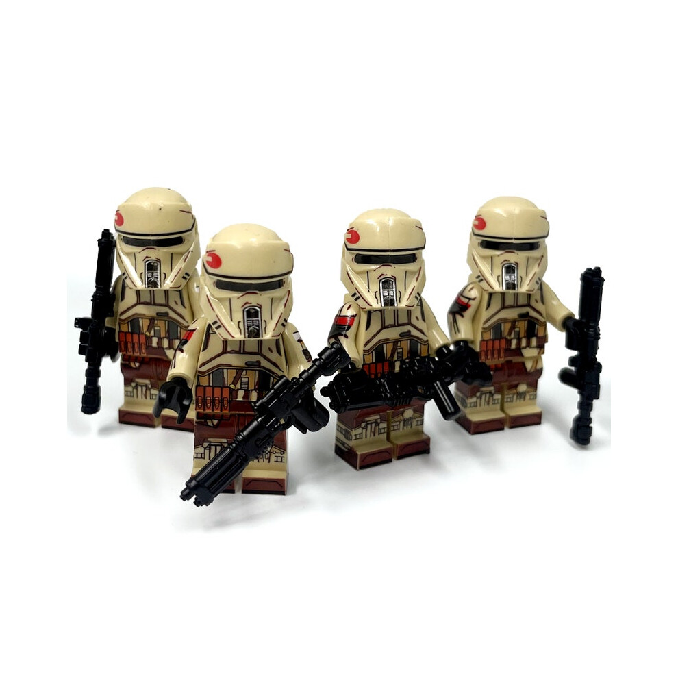 Sunvivid Shore Troopers Scarif Imperial Empire Rebel Star Wars Stormtrooper Rogue One Battle Minifigures