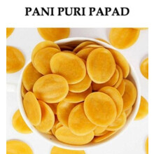 (500g) Dry Golgappa Pani Puri Papad Ready to Fry