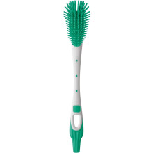 MAM Soft Baby Bottle Brush, Teat Brush with Hanging Hole for Easy Storage, Non-Scratch Brush, Ideally Suited for Cleaning Bottle Teats, Unisex