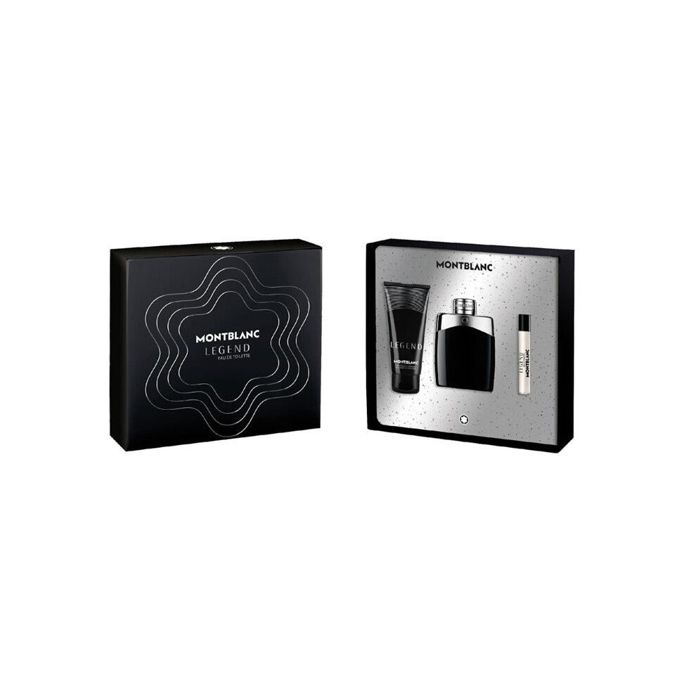 Mont Blanc - Legend Gift set EDT 100 ml, shower gel 100 ml and miniature EDT 7.5 ml100ml