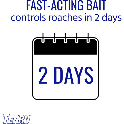 TERRO T502 Ready-to-Use Indoor Roach Bait Roach Gel Killer 1
