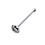 Jewelco London Jewelco London Ladies Sterling Silver Cubic Zirconia Nose Studs - Pack of 20 2mm - NP2WH 3
