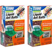 TERRO T1804SR Outdoor Ready-to-Use Liquid Ant Bait Killer and Trap