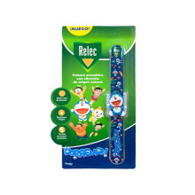 RELEC Pulsera Antimosquitos Doraemon Enfant – Bracelet à la Citronnelle 1 unité
