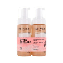 Patyka Duo Detox Cleansing Mousse 2x 150ml