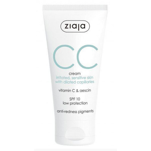 CC CRÈME Corretora para peles irritadas e sensíveis 50 ml