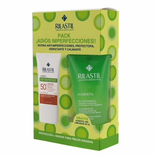 Rilastil Sun System Acnestil Spf 50+ Set 2 Stuks
