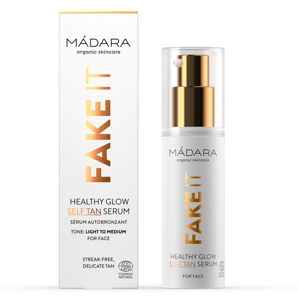 Madara Mã¡Dara Fake It Serum Autobronceador Tono Light To Medium 30Ml