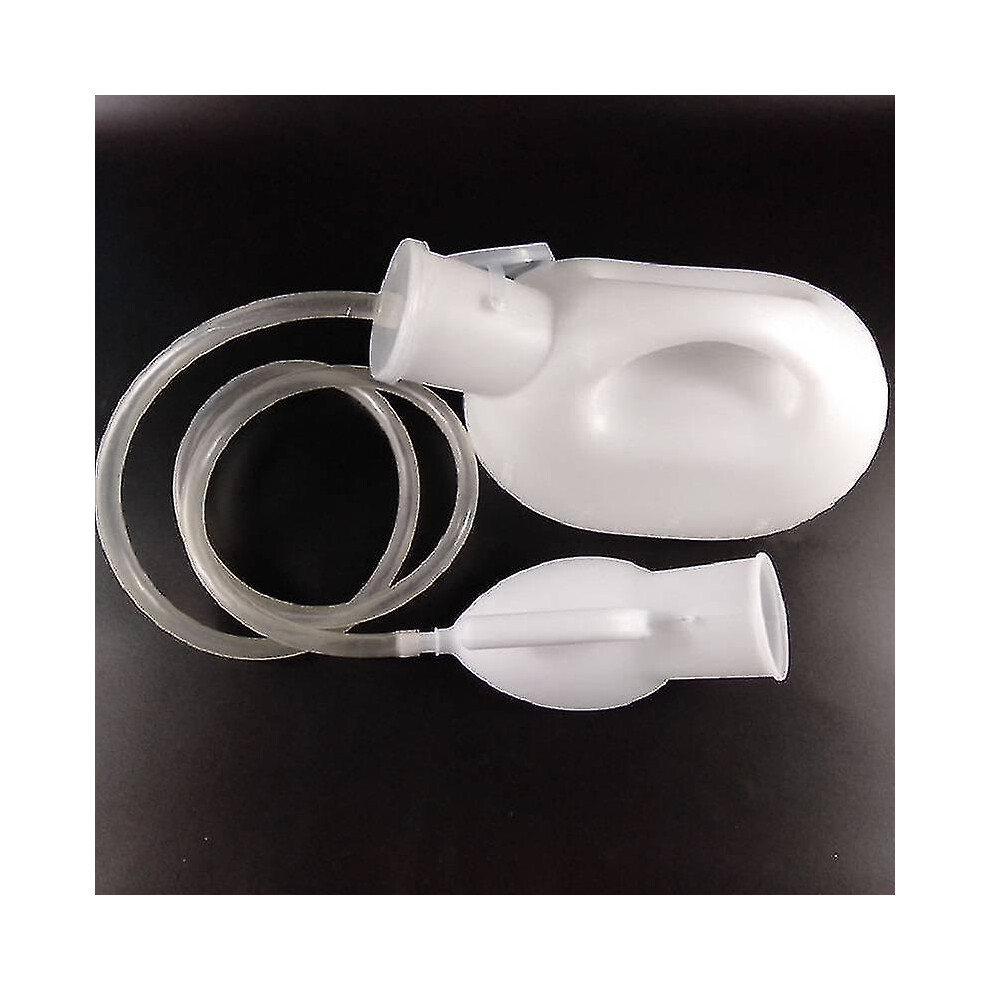 (, Z4) Urine Bottle Male Urinal Bottles With Anti Spill Lid Portable Men Urinal Bottle Bed Pans For Patients White