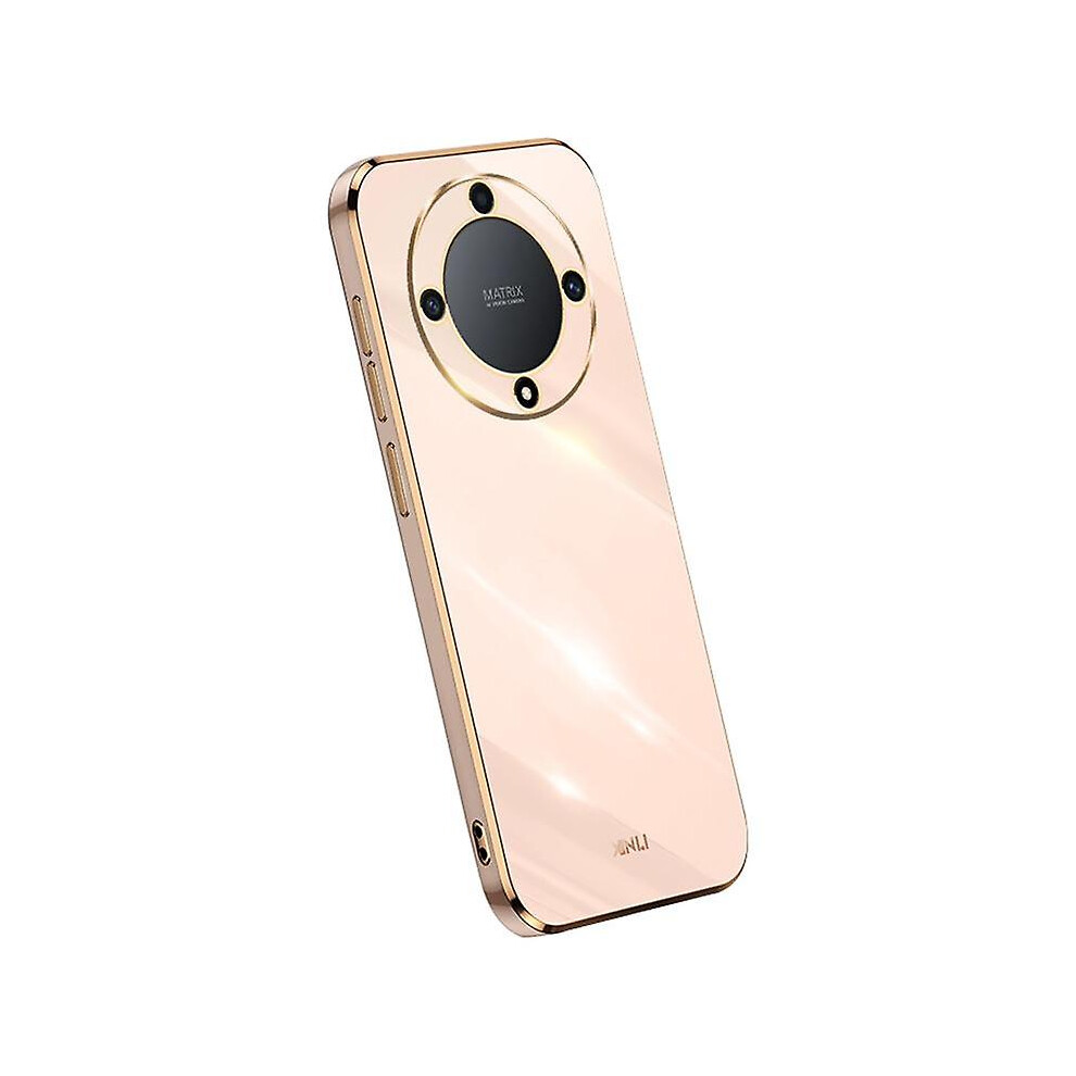 (Pink) Xinli For Honor Magic5 Lite 5G/X9a 5G Electroplating Tpu Phone Case Protective Phone Cover Pink 7081537504523