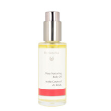 DR. HAUSCHKA - Lichaamsolie met rozenblaadjes 75 ml olie