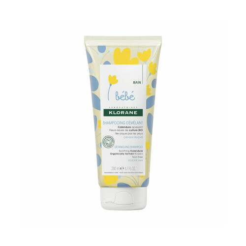 Klorane BÉBÉ shampooing démêlant calmant 200 ml