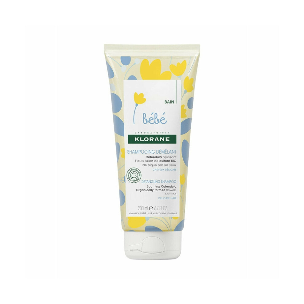 Gentle Baby Detangling Shampoo 200Ml Klorane