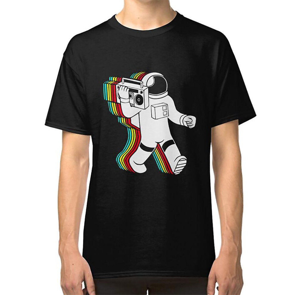 (M) Astronaut With Boombox T-Shirt Not,Specified