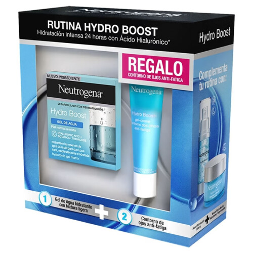 Neutrogena Neutrogena Hydro Boost Water Gel Moisturiser 50ml Set 2 Pieces