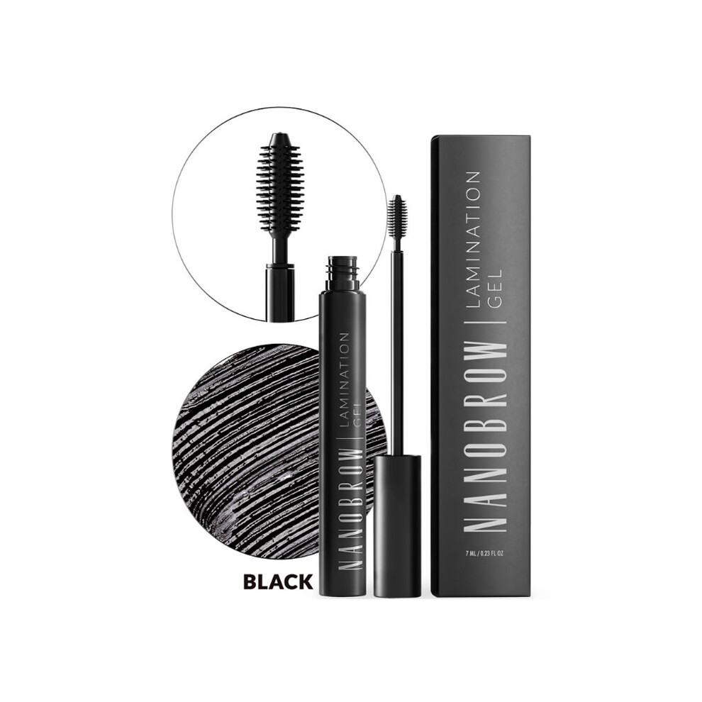 Nanobrow Black Lamination Gel 7Ml