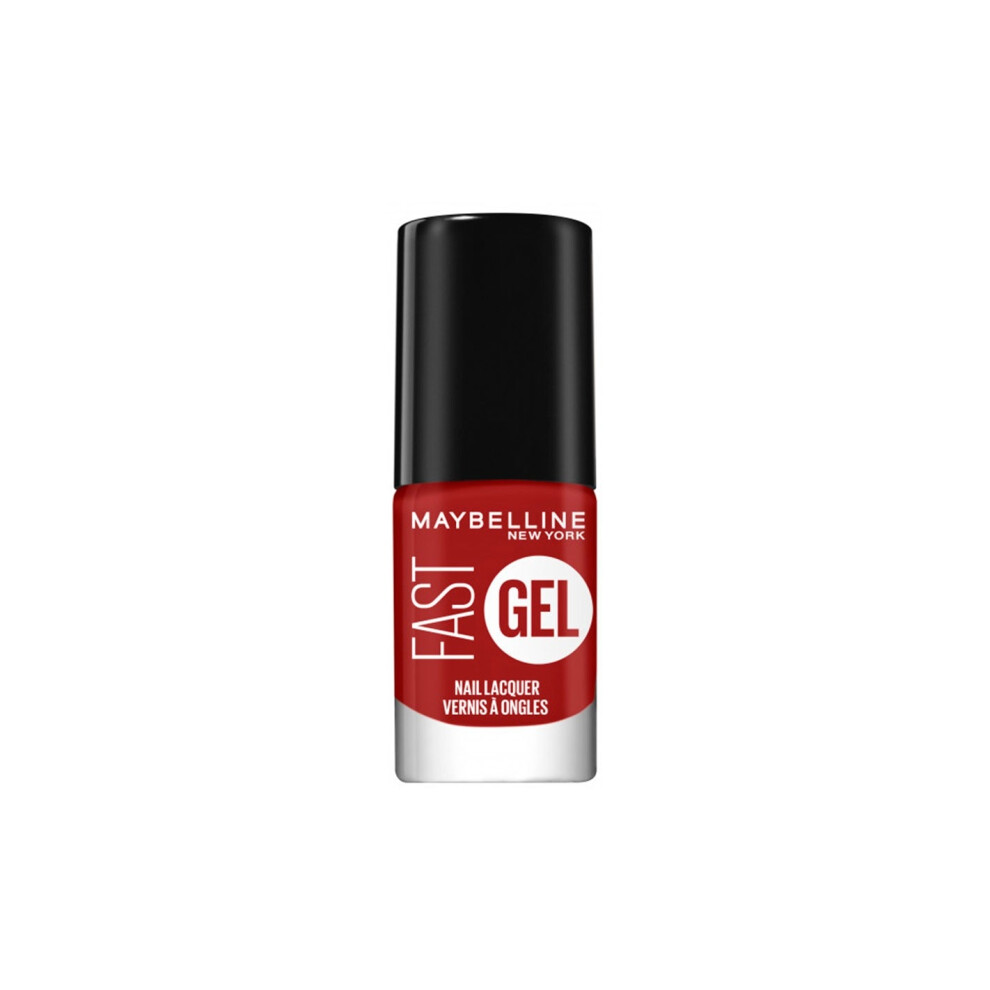 Maybelline Fast Gel Nail Polish - 12 Rebel Red - Image 2