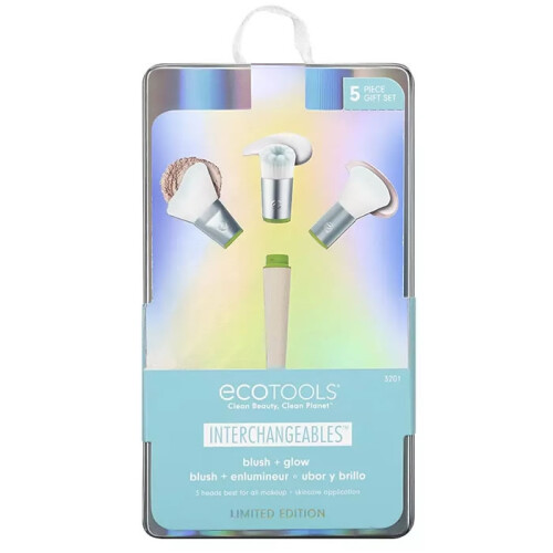 EcoTools ECOTOOLS BRIGHTER TOMORROW SET DE BROCHAS DE MAQUILLAJE INTEGRABLES