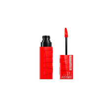 Maybelline New York Superstay Vinyl Ink Lippenstift Effekt Vinyl N25 Red Hot 4,2ml