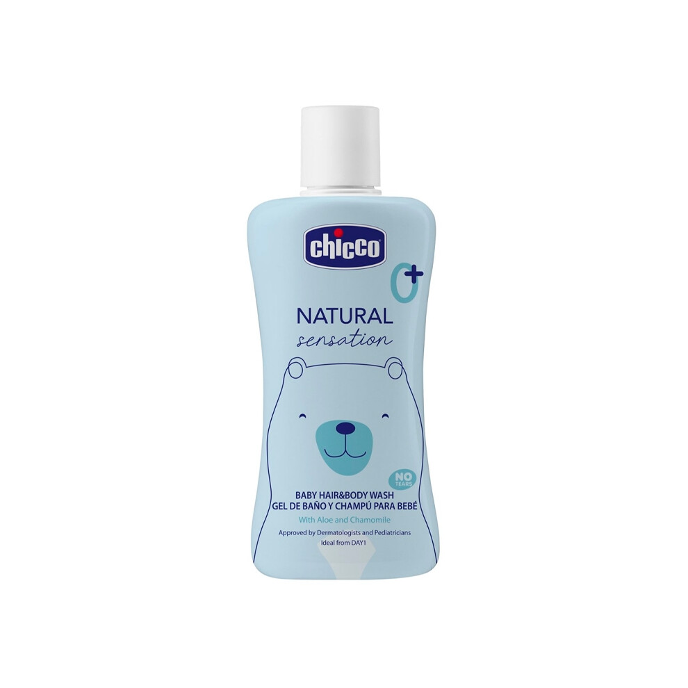 Chicco Natural Sensation Bath Gel - Shampoo 200Ml