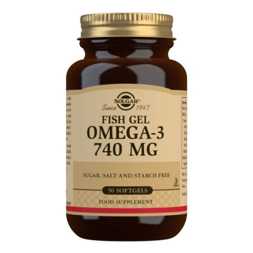 Solgar Solgar Fishgel Omega 740mg 50 Softgels