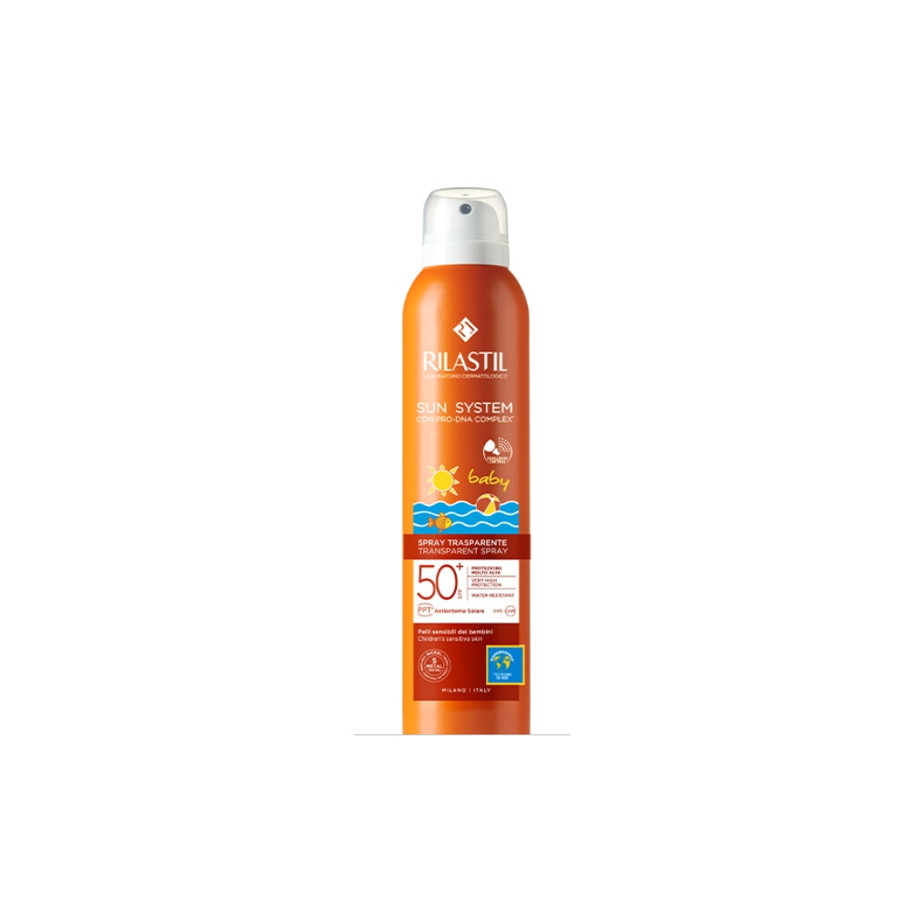 Rilastil Sun System Baby Spray Transparent Spf 50+ 200Ml