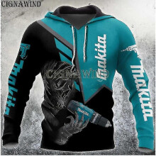 (L, 1) New Arrival Hoodie Men/women Makita 3d Print Hoodies Sweatshirts Casual Harajuku Style Streetwear Tops