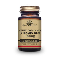 SOLGAR - Vitamine B12 méthylcobalamine 30 comprimés de 1000μg