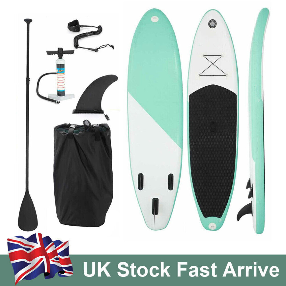 10Ft Stand Up Surfboard Surfboards Inflatable Sup Board & Complete Kit Light