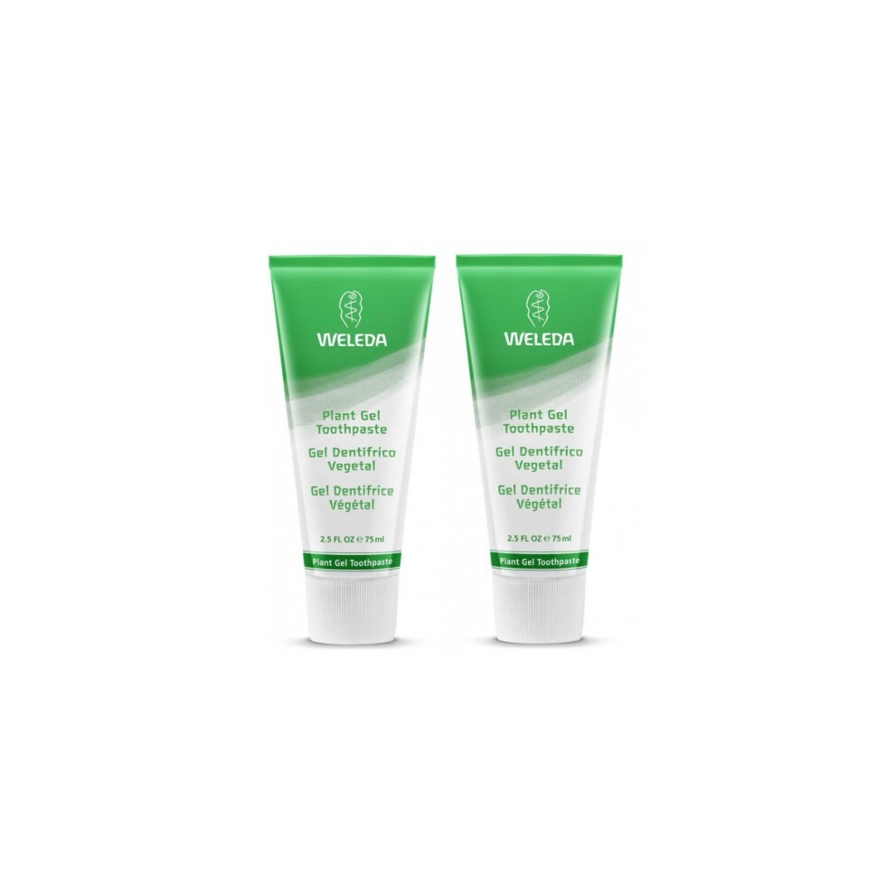 Weleda Plant Gel Toothpaste 2x75ml