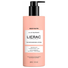 Lierac The Replenishing Moisturizing Body Lotion for Women Enriched with Niacinamide Urea & Shea Butter Hydrates & Comfort to Dry Skin - 400ml