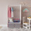 URBN Living (Grey) MDF Wooden Hanging Clothes Rail Wardrobe Storage 1
