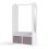 URBN Living (Grey) MDF Wooden Hanging Clothes Rail Wardrobe Storage 4