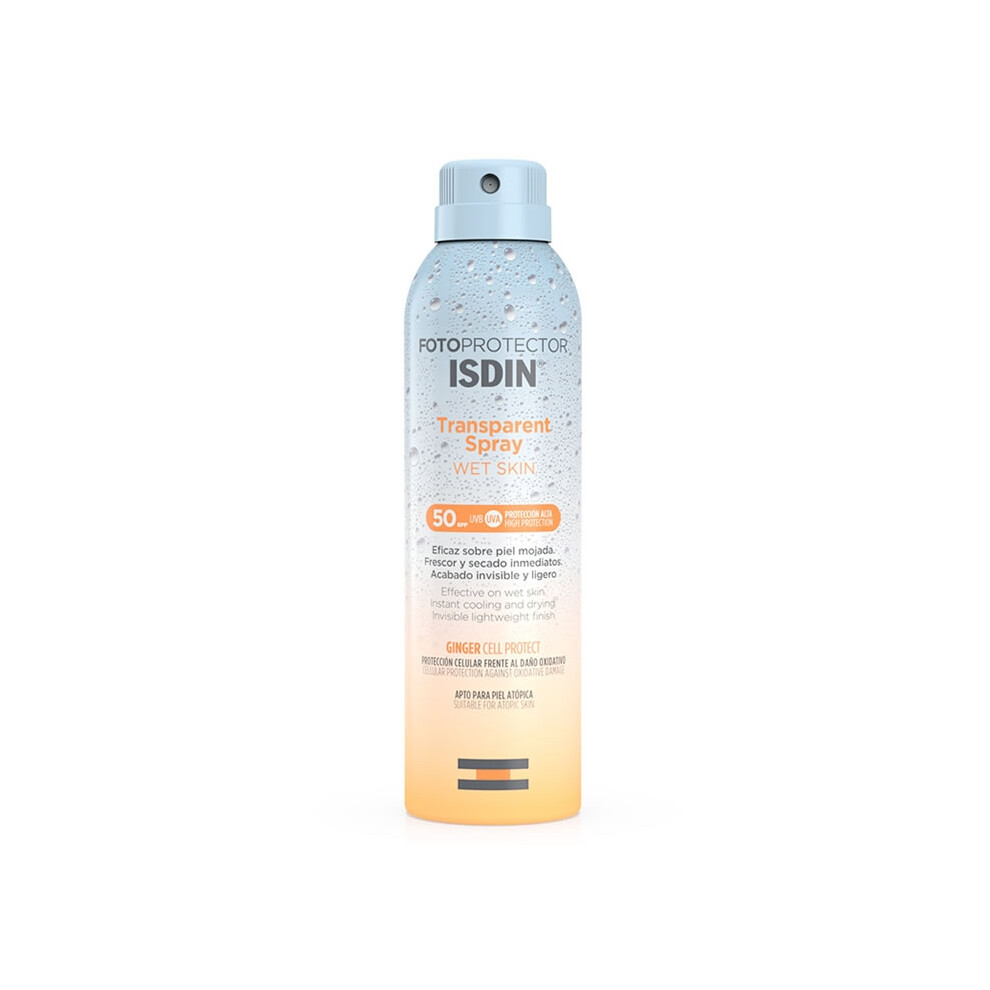 Isdin Fotoprotector Wet Skin Spray Transparent Spf50+ 100Ml