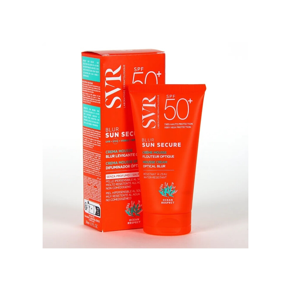 Svr Sun Secure Blur Unscented Teinte Spf50 50Ml