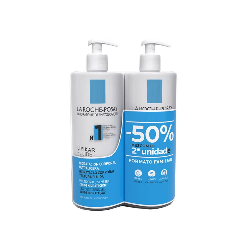 La Roche Posay Lipikar Fluide 2x750ml