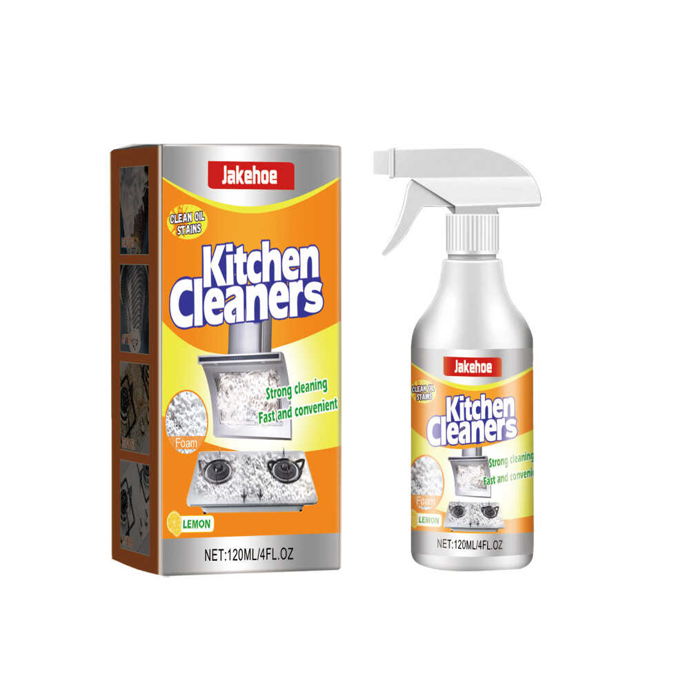 (120ml) Kitchen Foam Cleaner For Cleaning Stubborn Dirt On Household Stove Range Hoods