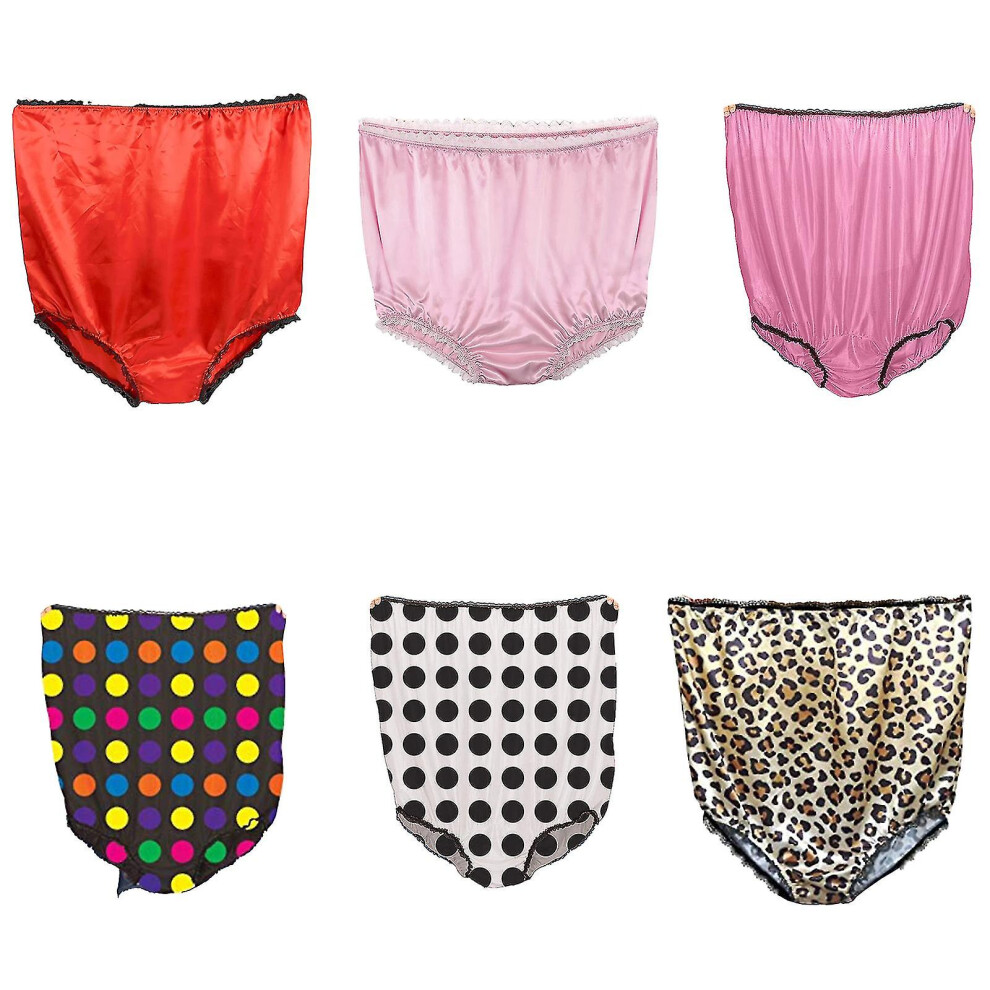 (Orange red) Big Momma Undies Underwear Mama Giant Red Panties Funny Gag Joke Prank New