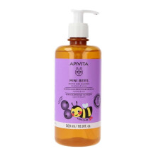 (500 ml) Mini Bees Champú suave para niños Sin sulfatos, sin siliconas