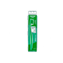 Escova de dentes - LACER - Cabeça reduzida - Cerdas médias - Ideal para limpeza precisa