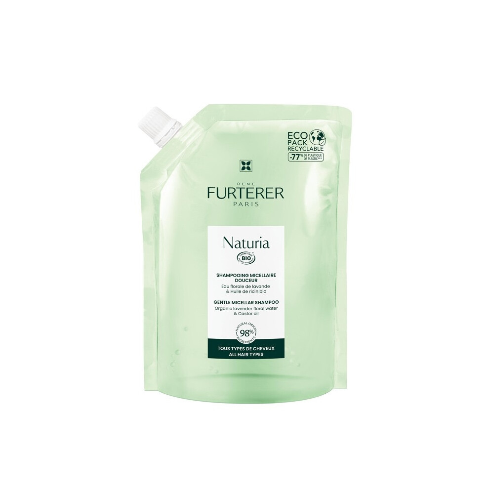 Rene Furterer Naturia Gentle Micellar Shampoo Eco Refill 400Ml