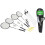Badminton Set 4 Player Rackets Shuttlecocks Poles Net Bag Game 2